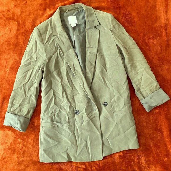 H&M Sage Green Blazer